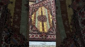 „Paar Teppiche mit sonnenförmigem Muster der Verbote #Teppich #iranischerTeppich #Teppich #Teppich #handgewebterTeppich #Teppich #BijarTeppich #TeppichSineh“