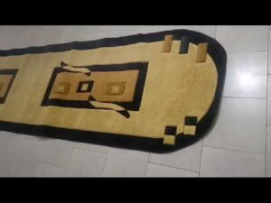 „ROSTOW-AN-DON Nach der chemischen Reinigung Teppich Läufer aus Merinowolle 4x1 6000 Rubel“