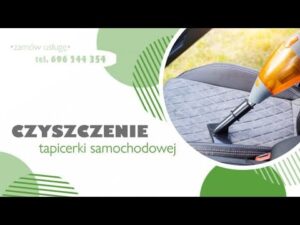 „Reinigung der Autopolsterung Mścice Mobiles Zentrum für Sauberkeit“