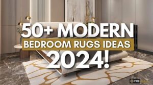 „Über 50 moderne Ideen für Schlafzimmerteppiche 2024“
