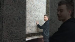 „Überblick über den Teppich „Kashan““