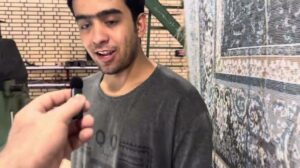 „Von der Teppichfabrik Kashan 440 Scher“