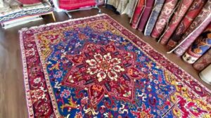 【Nr. 1】Rug, Heris-Teppich Heris Blue 320×228 cm
