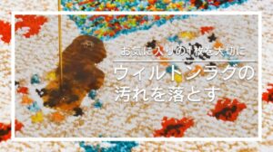 【Teppichpflege】So entfernen Sie Flecken aus Wilton-Teppichen sauber – IKEHIKO