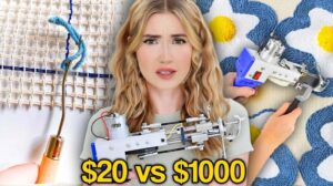 $20 Teppichherstellungskit gegen $1000 Teppich-Tufting
