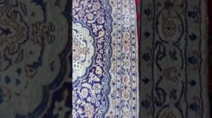 205 x 120 cm Nain Iranischer handgeknüpfter Perserteppich zu verkaufen