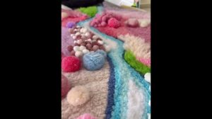 3D Flauschiger Moos-Teppich | Gemütlich, Erdig & Handmade mit Liebe 🌱 #handgemachteTeppiche