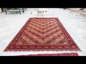 3m x 5m / 10' x 16,5' Villa-Größe Yousif von Turkmen Handgeknüpfter Teppich