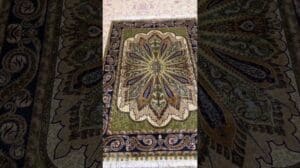4x6ft (122x183cm) handgewebte Teppiche Wohnzimmer traditionelle grüne türkische orientalische Teppiche Schlafzimmerbereich