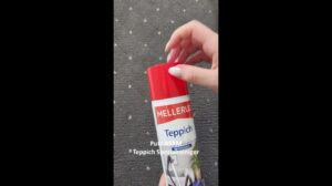 ASMR Teppichreinigung mit MELLERUD Teppich Spezialreiniger Aktivschaum