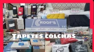 Achadinhos /Teppiche, Bettwäsche, Bettlaken, Vorhänge und Kissen Bonsucesso