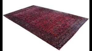 Antiker Agra-Teppich - Wunderschöner seltener indischer Teppich