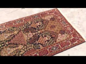 Außergewöhnlicher orientalischer Teppich Tabriz Indisch