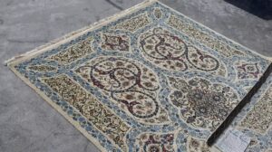 Außergewöhnlicher signierter Isfahan-Perserteppich - 2,20 x 1,40 - Anzeige Mercado Livre