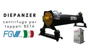 Centrifuge für Teppiche Beta - Diepanzer