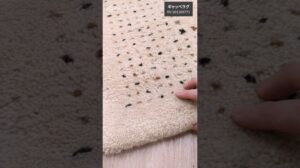 DESERT (130×190 cm) - Stilvolle Gabbeh-Teppich aus Baumwolle und Wolle, geeignet für Fußbodenheizung und Hot-Carpets mit natürlichem Design