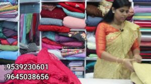 EXPORTQUALITÄTSBAUMWOLLE, MIX & MATCH BAUMWOLLE, BESTICKTES NETZ, BESTICKTE ORGANZA, FALSCHES GEORGETTE/ PH:9539230601