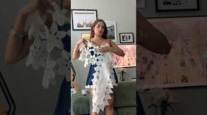 Ein Kleid aus vintage Teppichen machen! ✨ #diy #nähen