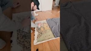 Eine individuelle BART SIMPSON Teppich herstellen! (Teil 5) #kunst #doityourself #wiegehtdas #teppichtufting #zufriedenstellend #handwerk