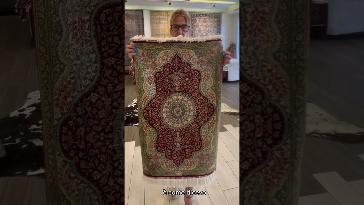 🕌 “Entdecke den Zauber der Seiden-Qum-Teppiche: Kunst und persische Tradition”