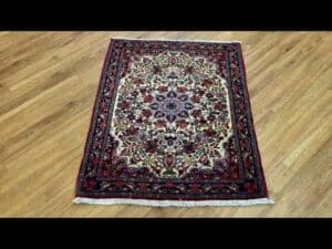 Feiner alter persischer Bidjar-Teppich 0,96x0,75 m (3’2”x2’6”)