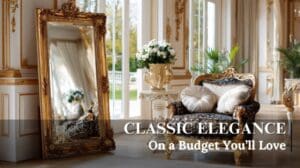 Geniale Möglichkeiten, klassische Luxusakzente in Ihre Wohnung zu integrieren, ohne ein Hochbudget zu haben.