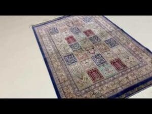 Ghom Design 150 x 100 cm Orientteppich kaufen | Rugeast | Onlineshop für Wohnzimmer
