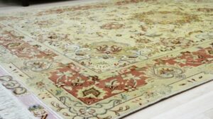 Handgeknüpfter Teppich Persischer Tabriz Seide 238Χ159