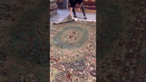 Handgeknüpfter iranischer Teppich, Wolle, Code 126