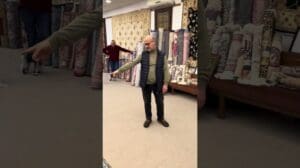 Handgemachter türkischer Teppich Einkauf