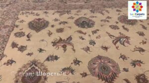 Handgewebter Teppich Tabriz 3,95 x 6,19. Lieferung nach Russland.