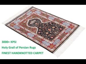 Heiliger Gral handgefertigter Seidenteppiche - Türkischer Hereke-Teppich 3100+ kpsi - WOW