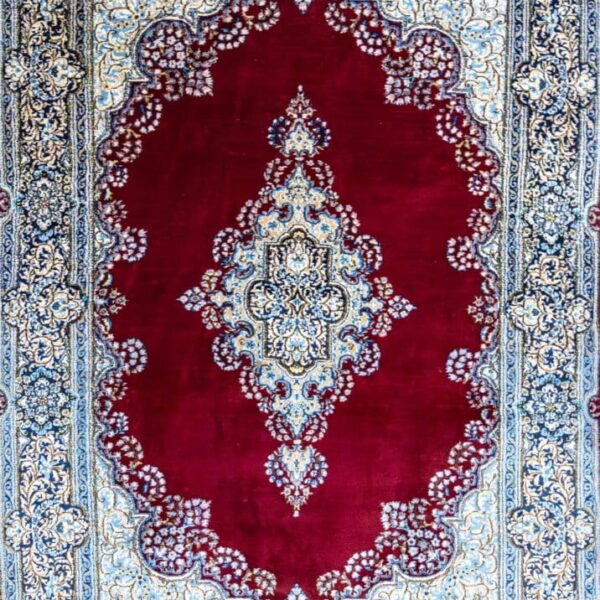 310×210 cm Original handgeknüpfter Perserteppich Kirman W1(#198)