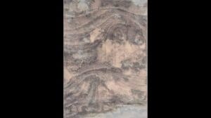 ISFAHAN PERLO waldschiefertöne. Wollteppich Agnella