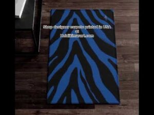 Kaufe Designer-Zebramuster-Teppiche online, um deine Wohnkultur aufzuwerten