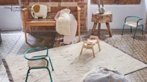 Kollektion von Baumwollteppichen RugCycled Lorena Canals