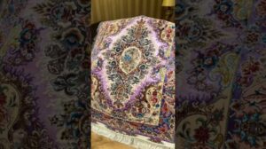 Moderne Tabriz-Teppiche nach dem Design von Meister Khateebi, über 90 Prozent Seide #HandgewebterTeppich #Teppich #handgewebt