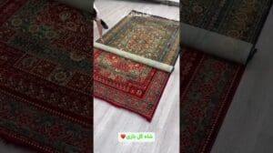 Neueste Modelle des Qadjar-Karten-Living-Teppichs 1200 Knoten im Online-Shop SafaRosh