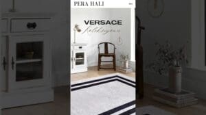 Pera Halı | Luxusmarken-Hauch: Wohnungsdekoration mit modern gestreiftem Teppich