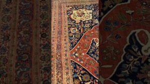 Persischer Tabriz Haji Jalili Teppich aus dem 19. Jahrhundert #40-5249 -*