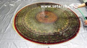 QOM SEIDENWASCH. クムシルク（200×200）cm Rundwaschreinigung