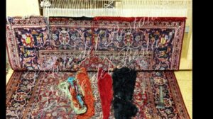 RESTAURO TEPPICH KASHAN aus SEIDE