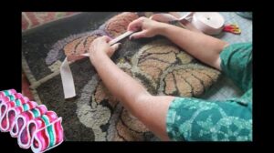 Rug Hooking Anfänger Bindung Tutorial: 4 verschiedene einfache Techniken, um deinen Teppich abzuschließen, demonstriert