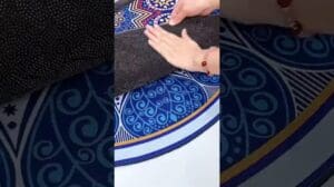 Schöner Eingangsbereich-Teppich