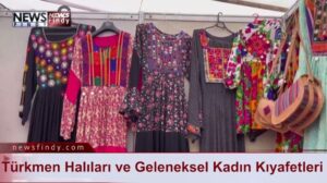 Täler Halı, Dunkelblaue Steine und Gend genannte traditionelle Frauenkleidung
