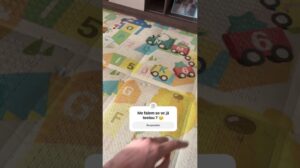 Tapete Educativo ☺️. Es hat sich wirklich gelohnt, die Investition zu tätigen. #Kind #Kindheit #glücklich