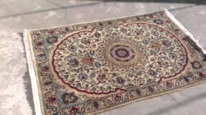 Tapete Persa Nain - Iran - 1,38 X 0,91 - Feiner Punkt
