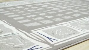 Teppich Cosmo Synthetisch Modern 018 Grau