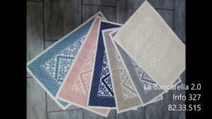 Teppich aus Baumwolle im sardischen Modell