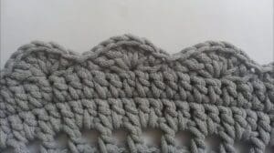 Teppich aus Baumwollgarn - einfache Häkelspitze, Fertigstellung des Teppichs oder der Tischdecken #6